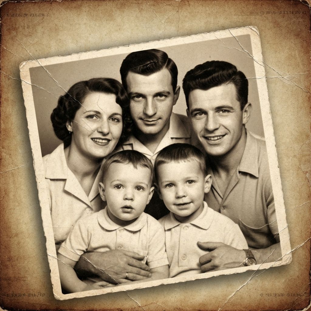 Repaired Damaged Photo Example