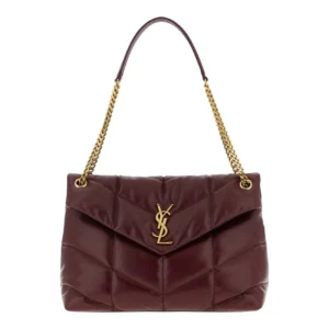 saint-laurent-bordeaux-puffer-nappa-shoulder-bag thumbnail 1