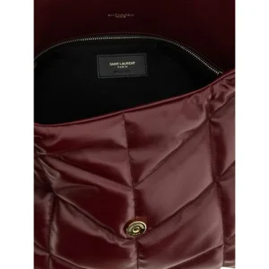 saint-laurent-bordeaux-puffer-nappa-shoulder-bag thumbnail 4
