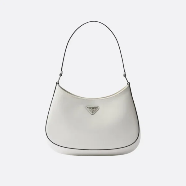 Prada Cleo Shoulder Bag In Brushed Leather