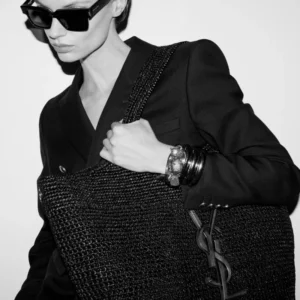 saint-laurent-icare-bag-made-of-raffia thumbnail 2