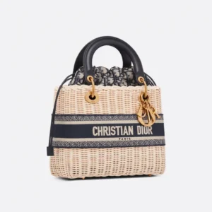 dior-lady-dior-handbag-made-of-rattan thumbnail 1