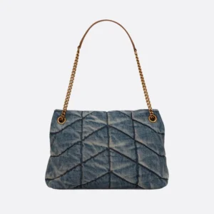 saint-laurent-loulou-puffer-bag-made-of-quilted-vintage-denim thumbnail 4