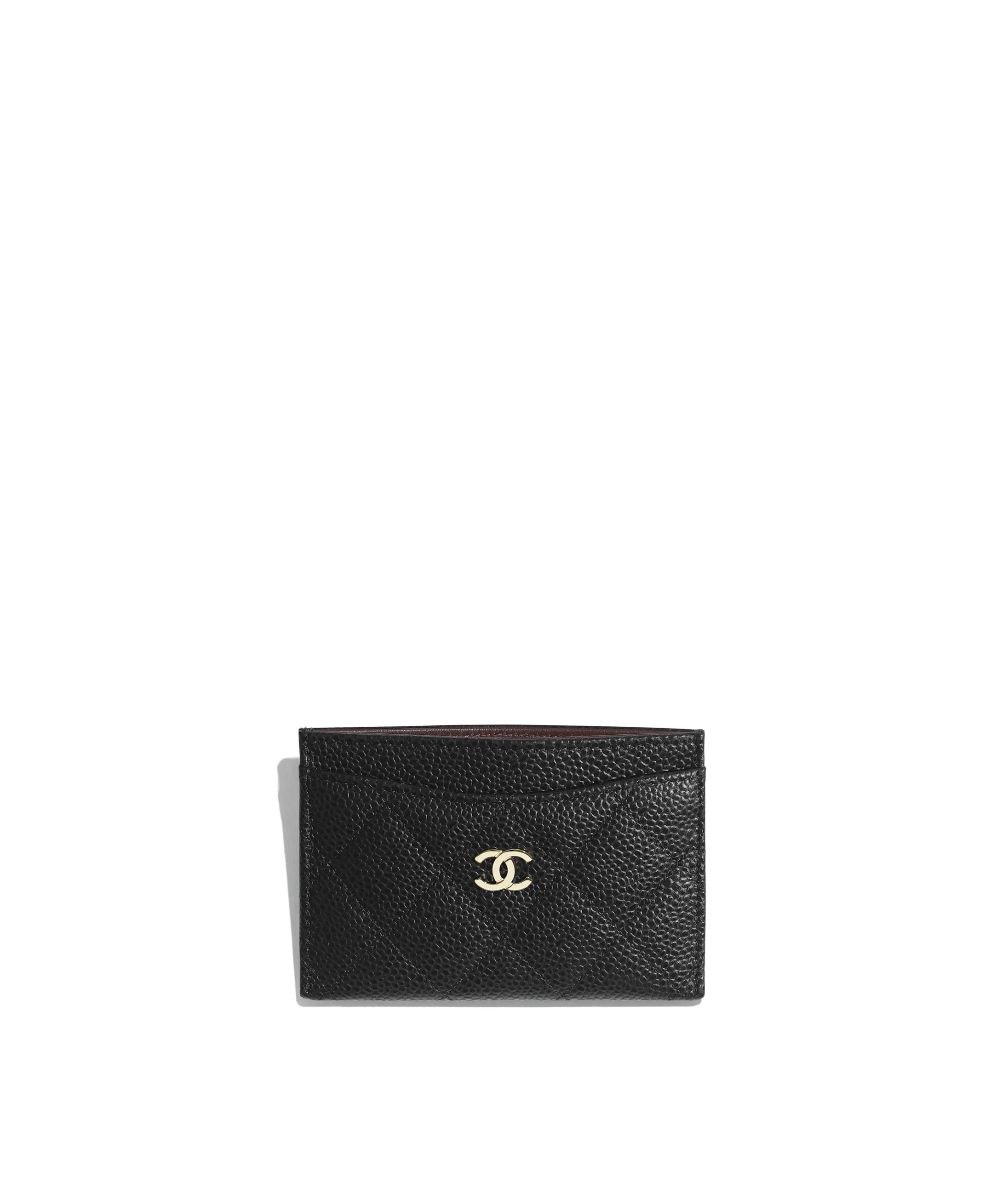 CHANEL Classic Flat Card Holder Wallet
