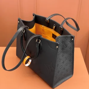 louis-vuitton-lv-monogram-empreinte-leather-onthego-mm thumbnail 8