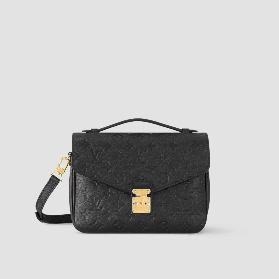 Louis Vuitton Empreinte Monogram Leather Black Pochette Métis