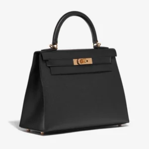 hermes-kelly-sellier-28-black-epsom-gold-hardware thumbnail 5
