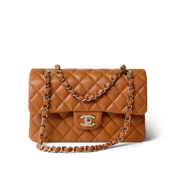 Chanel Classic Flap Caramel Gold Hardware