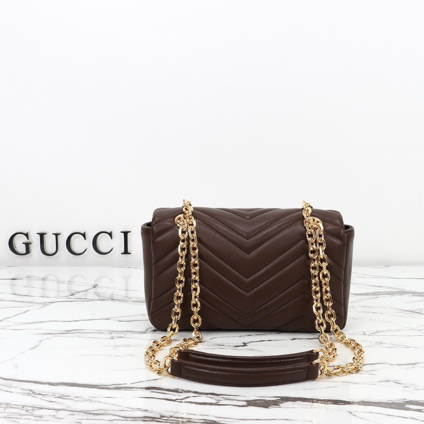 gucci-gg-marmont-small-shoulder-bag-dark-taupe thumbnail 3