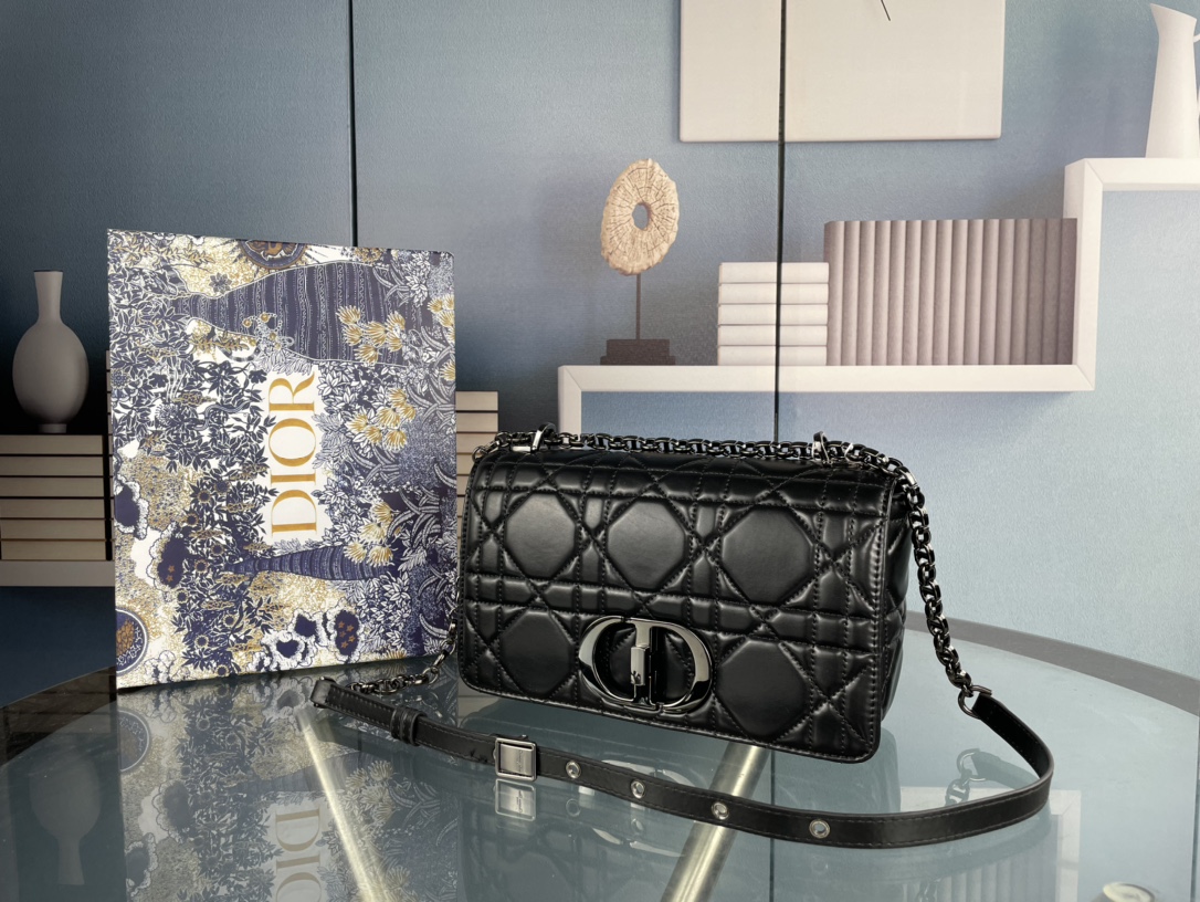 dior-soft-caro-bag-black thumbnail 3