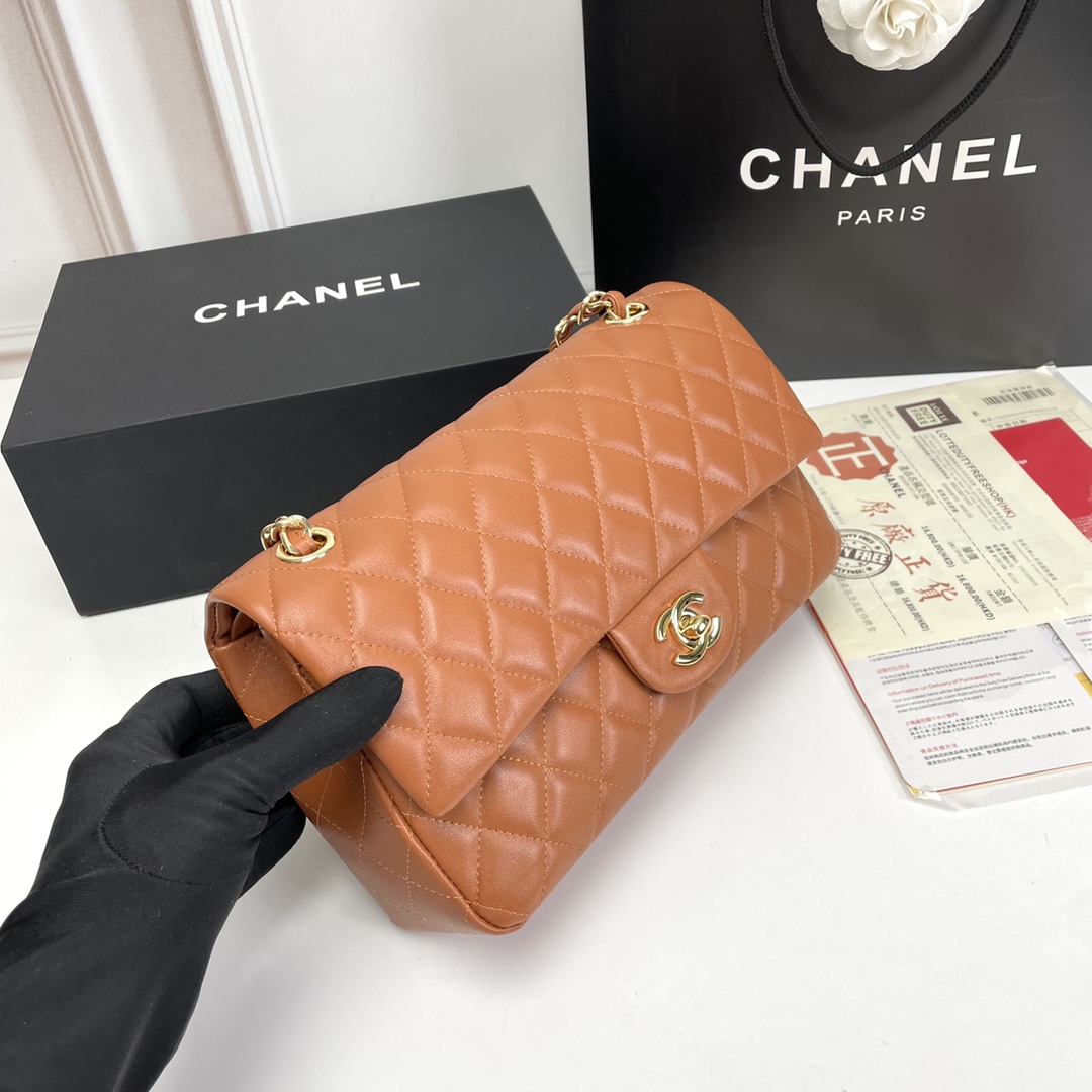 chanel-classic-flap-caramel-gold-hardware thumbnail 3