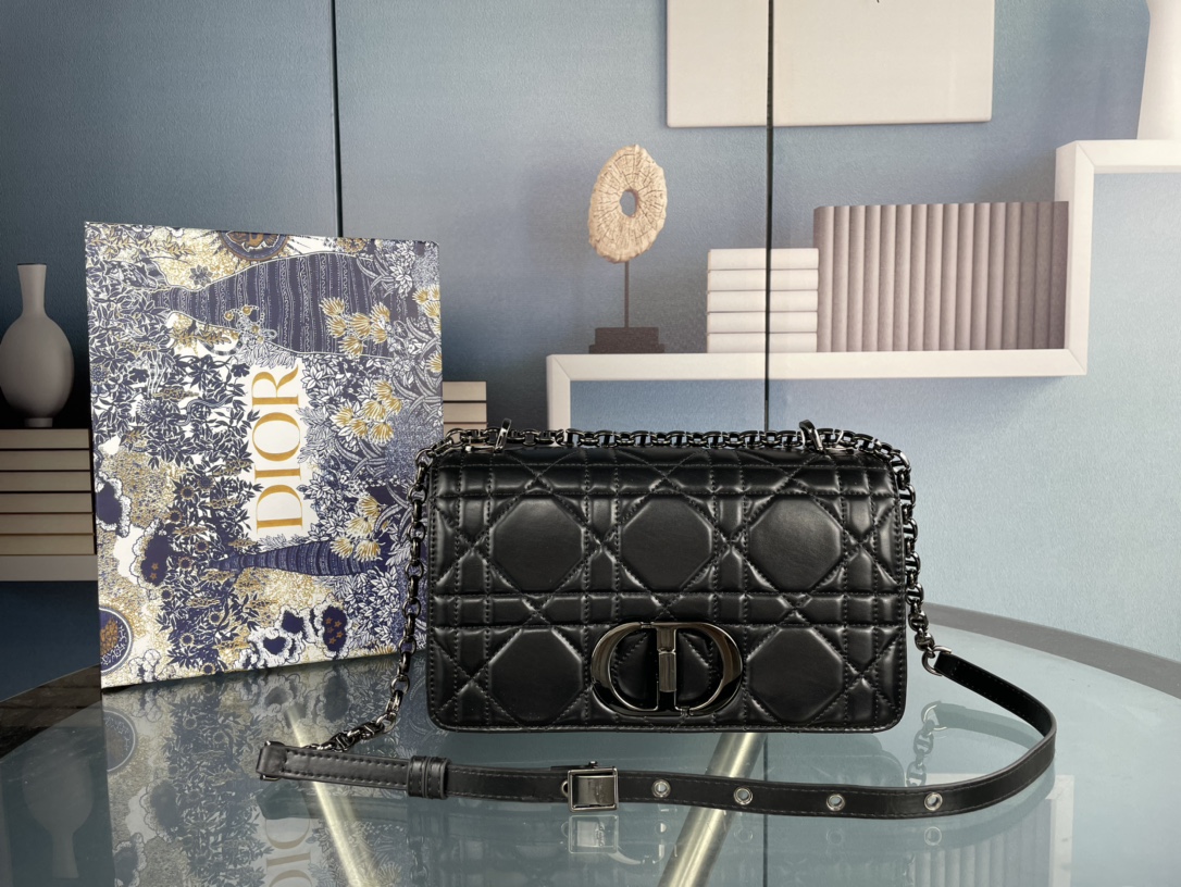 dior-soft-caro-bag-black thumbnail 2