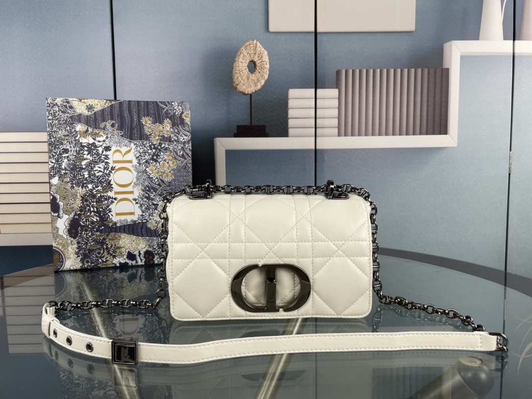 dior-small-soft-dior-caro-bag-white thumbnail 2