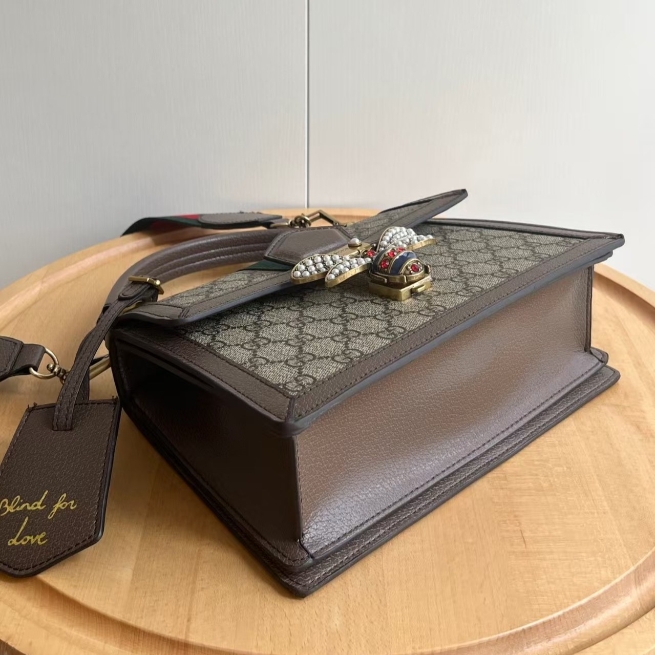 gucci-queen-margaret-bee-top-handle-bag thumbnail 6