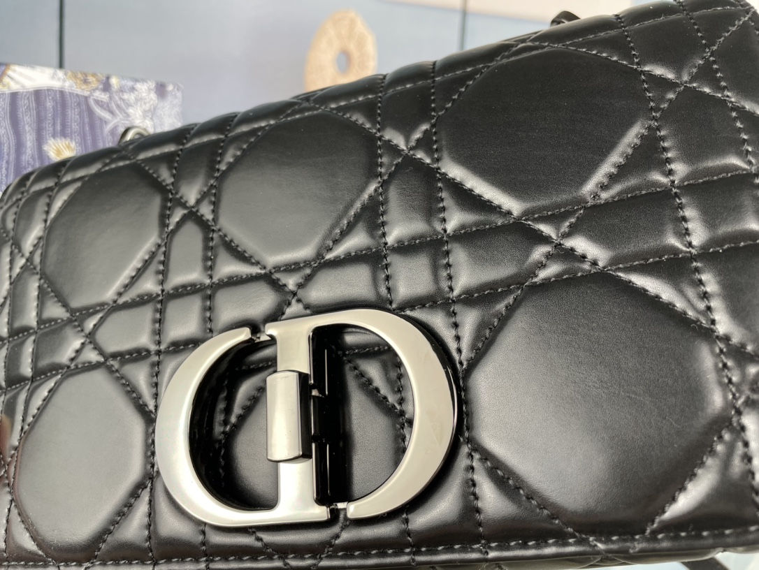 dior-soft-caro-bag-black thumbnail 7