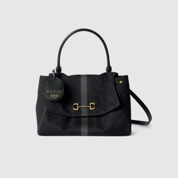 Gucci GG Paparazzo top handle Chestnut Soft leather