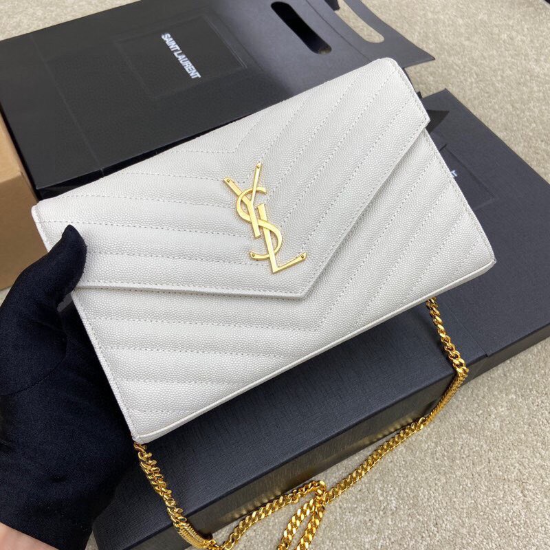 saint-laurent-ysl-cassandre-envelope-white thumbnail 3