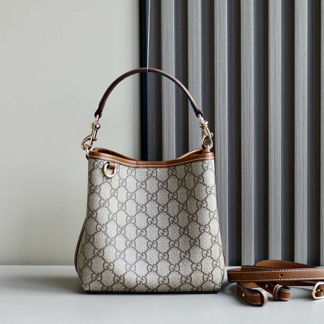 gucci-gg-emblem-bucket-bag-small thumbnail 5