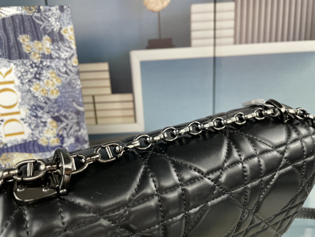dior-soft-caro-bag-black thumbnail 10