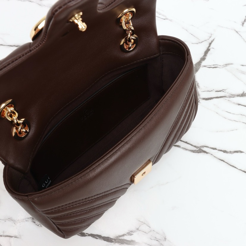 gucci-gg-marmont-small-shoulder-bag-dark-taupe thumbnail 8