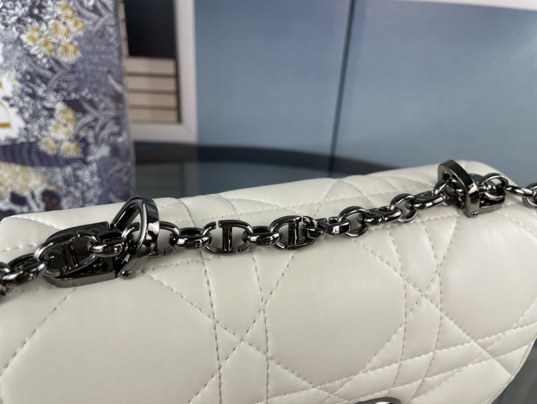 dior-small-soft-dior-caro-bag-white thumbnail 10
