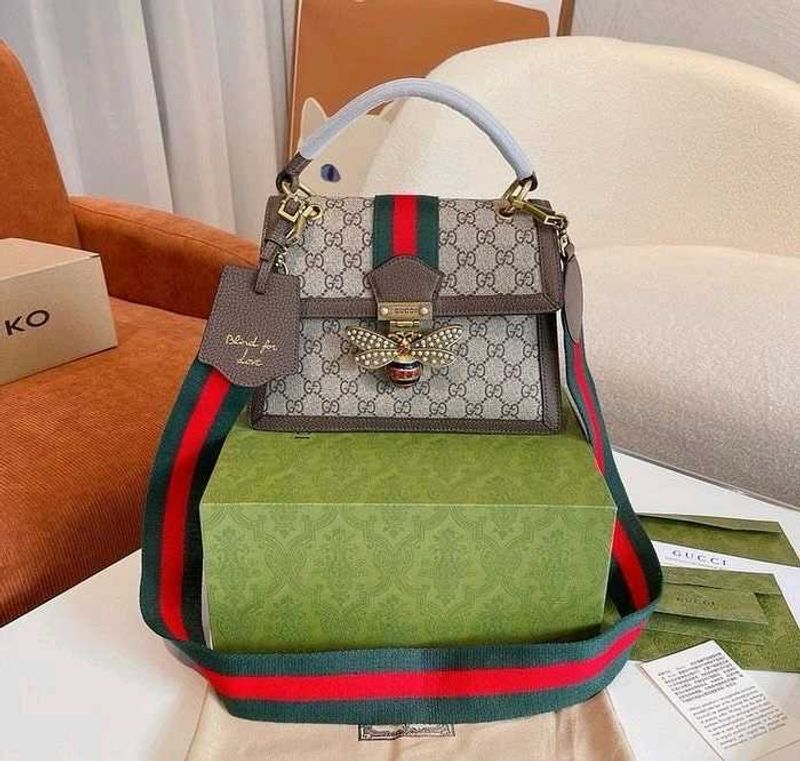 gucci-queen-margaret-bee-top-handle-bag thumbnail 12