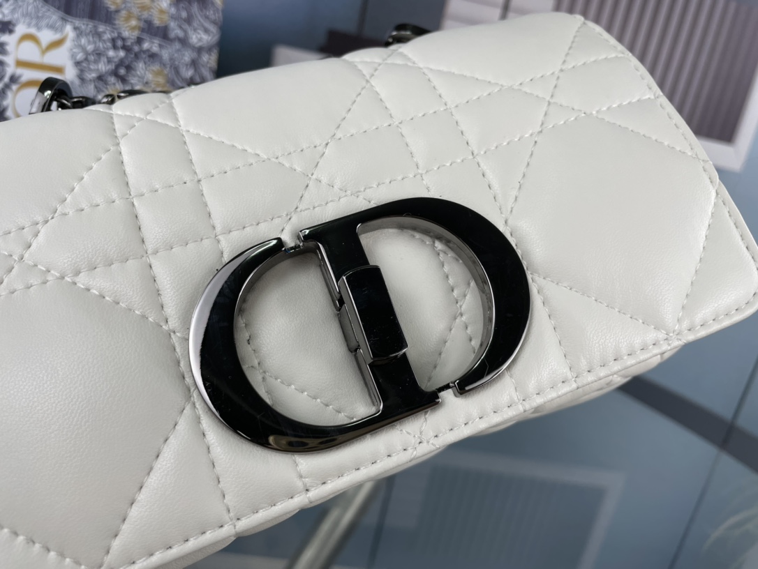 dior-small-soft-dior-caro-bag-white thumbnail 7