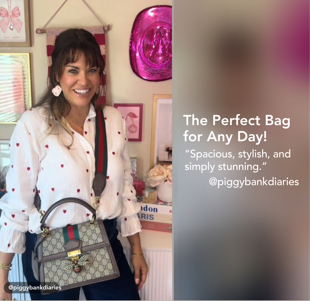 gucci-queen-margaret-bee-top-handle-bag thumbnail 3