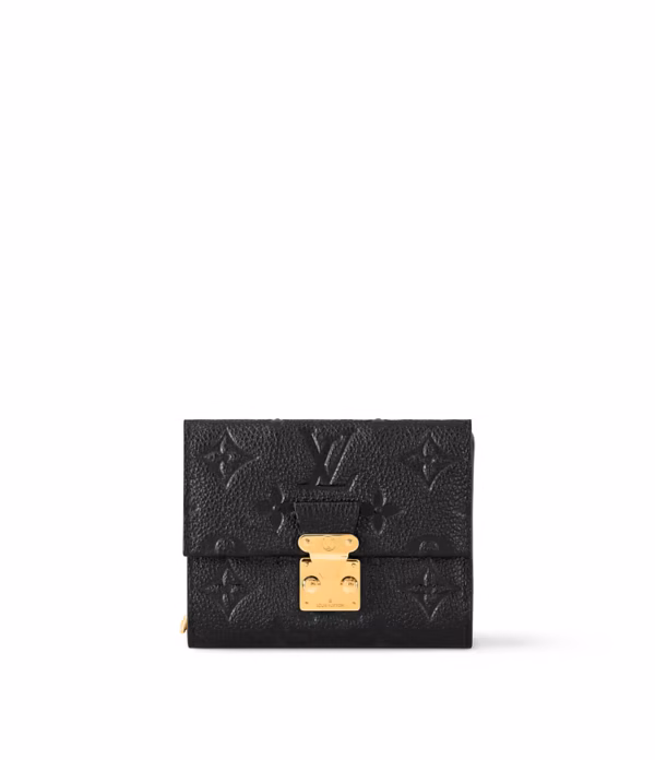 Louis Vuitton LV Métis Monogram Empreinte Wallet-Black Wallet